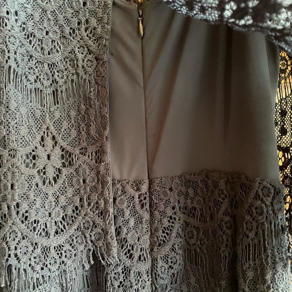 Anthropologie Brand Saylor| Navy Blue Lace Jumper Romper - Small - Wedding Guest - Picture 9 of 9